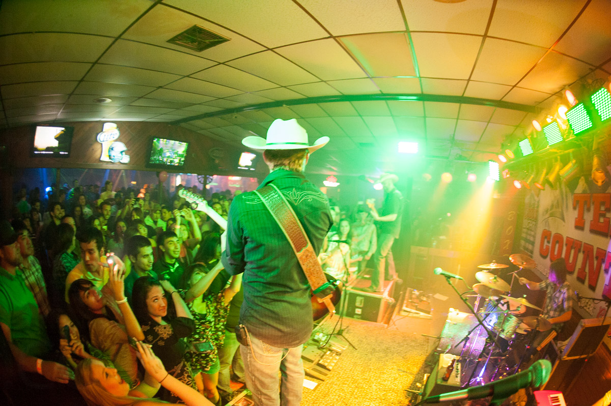 Fisheye band live onstage image by Karl Duncan Photography