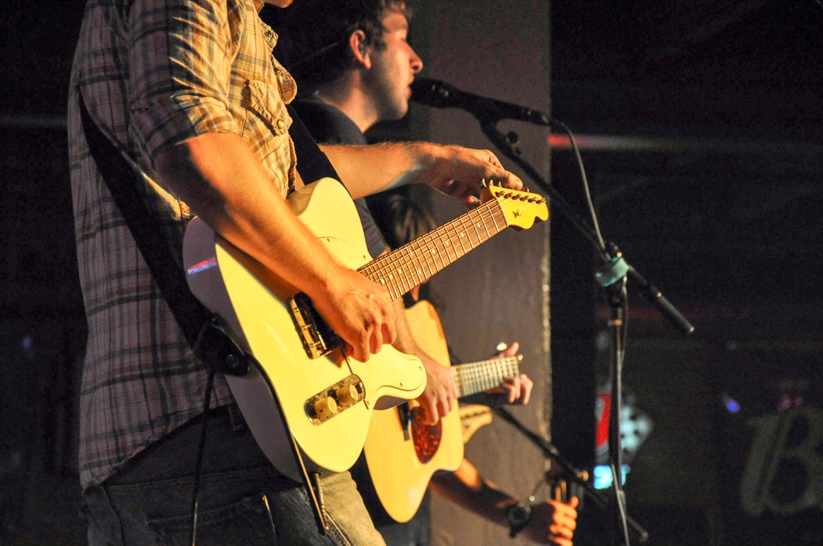 Fender telecaster live musician — Karl Duncan Photography